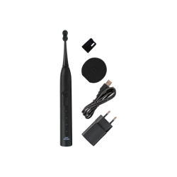 MEGASMILE Звукова гідроактивна зубна щітка «Black Whitening ІІ» Inc Black