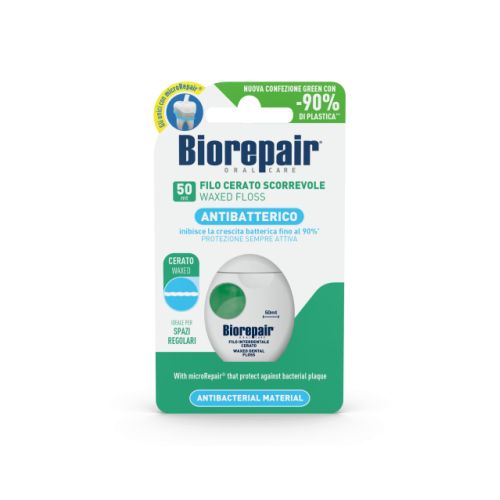 Biorepair Pro Зубна нитка - флос "Щоденний захист" з гідроксиапатитом, 50 м