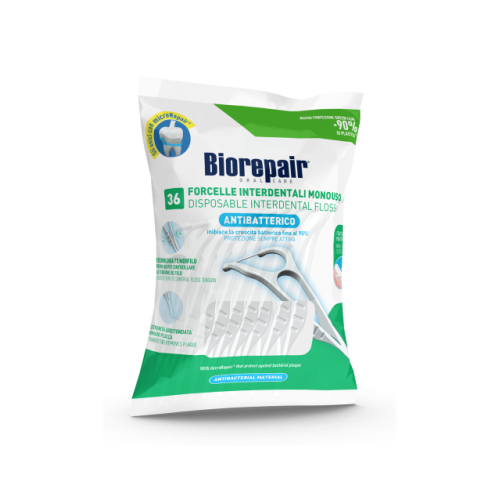 Biorepair Флоcсер з тримачем насичений гідроксиапатитом, 36 шт