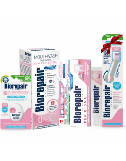 Biorepair Комплекс "Захист ясен" Зубна щітка в ПОДАРУНОК Biorepair Комплекс "Захист ясен" Зубна щітка в ПОДАРУНОК